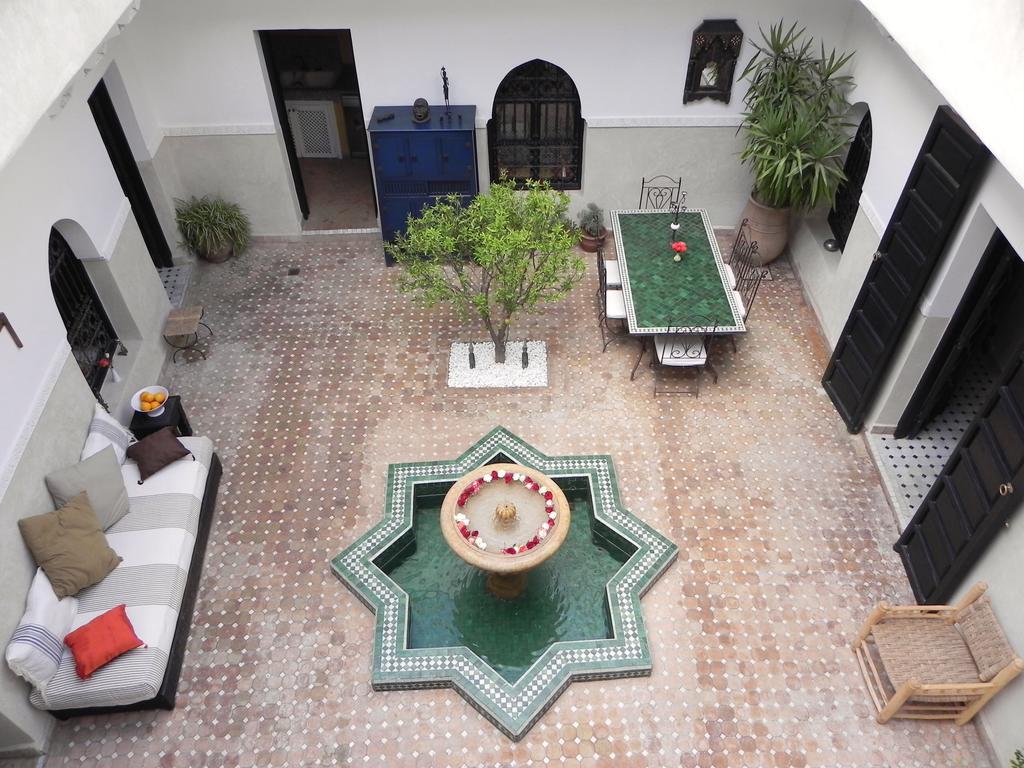Riad Chez L'Africain Marrakesh Bagian luar foto