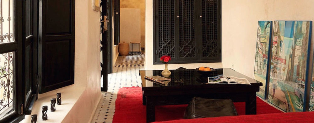 Riad Chez L'Africain Marrakesh Bagian luar foto
