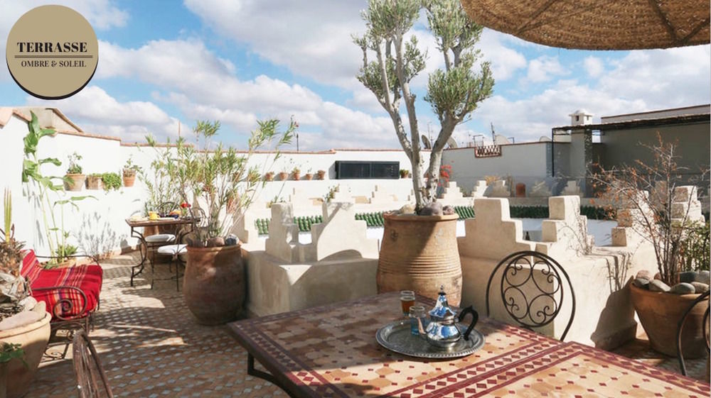 Riad Chez L'Africain Marrakesh Bagian luar foto